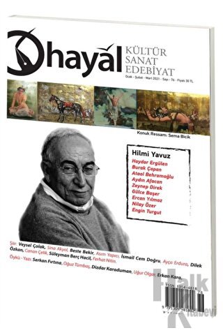 Hayal Kültür Sanat Edebiyat Dergisi Sayı: 76 Ocak - Şubat - Mart 2021