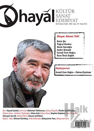 Hayal Kültür Sanat Edebiyat Dergisi Sayı : 87 - Halkkitabevi