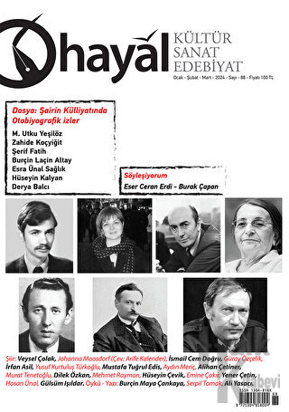 Hayal Kültür Sanat Edebiyat Dergisi Sayı 88 - Halkkitabevi