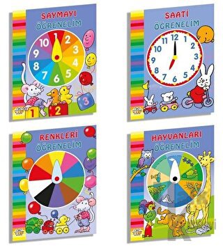 Haydi Öğrenelim Seti - 4 Kitap Takım - Halkkitabevi