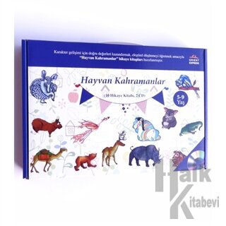 Hayvan Kahramanlar (10 Hikaye Kitabı + 2 CD)