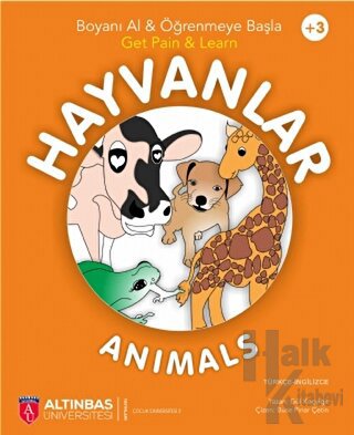 Hayvanlar - Animals (Boyama Kitabı)