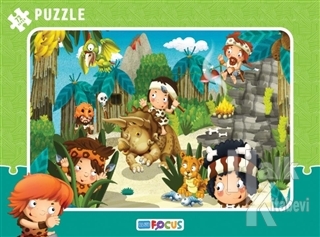 Hayvanlarla Ormanda Çerçeveli Puzzle 72 Parça
