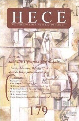 Hece Aylık Edebiyat Dergisi Sayı: 179 - Halkkitabevi