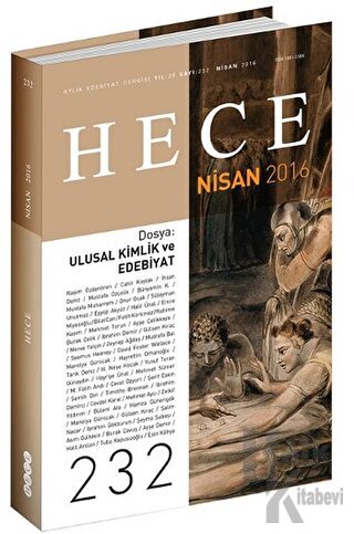 Hece Aylık Edebiyat Dergisi Sayı: 232 - Nisan 2016 - Halkkitabevi