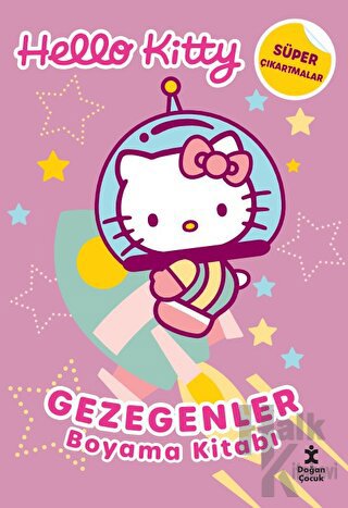 Hello Kitty - Gezegenler Boyama Kitabı