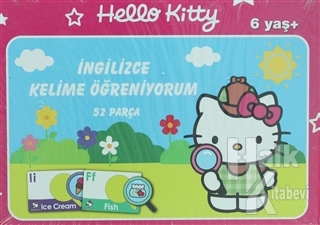 Hello Kitty İngilizce Kelime Öğreniyorum Yap Boz 52 Parça