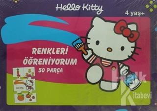 Hello Kitty Okul Öncesi Renkler Yap Boz 50 Parça Puzzle