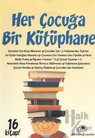 Her Çocuğa Bir Kütüphane Seti (16 Kitap Takım) - Halkkitabevi