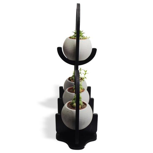 Hera 4'lü Beton Saksılı Ahşap Çiçeklik - Halkkitabevi Hera 4'lü Beton Saksılı Ahşap Çiçeklik - Halkkitabevi