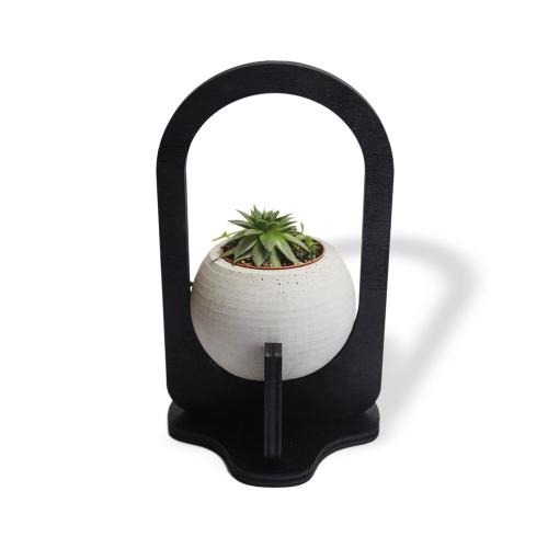 Hera Beton Saksılı Ahşap Çiçeklik - Halkkitabevi Hera Beton Saksılı Ahşap Çiçeklik - Halkkitabevi