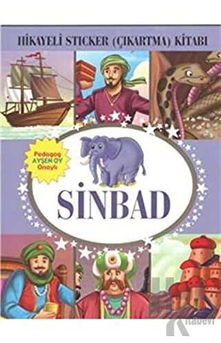 Hikayeli Sticker (Çıkartma) Kitabı - Sinbad - Halkkitabevi