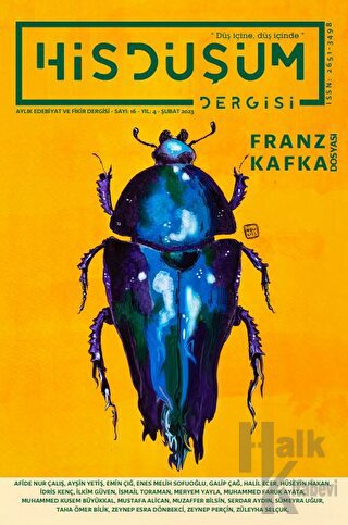 Hisdüşüm Dergisi 16. Sayı (Franz Kafka)