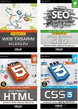 Hızlı ve Kolay Web Tasarım Seti 2 (4 Kitap Takım)