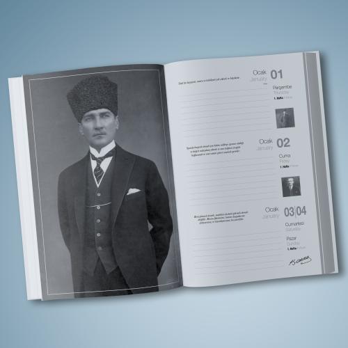 İstikbal 2027 Atatürk Ajandası - Halkkitabevi