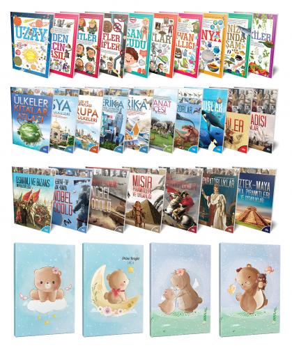 İlk Kütüphanem 27li Kitap Seti ve 4 Defter -7