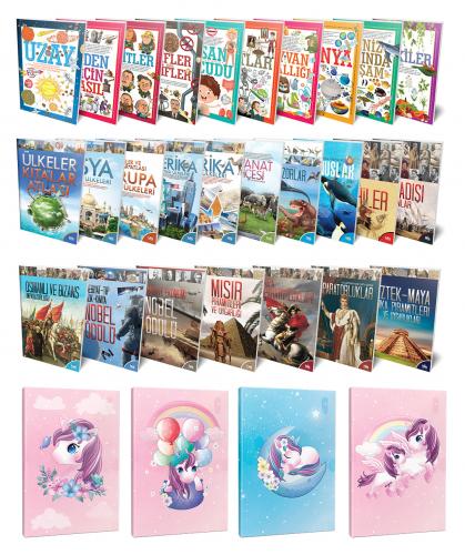 İlk Kütüphanem 27li Kitap Seti ve 4 Defter -8