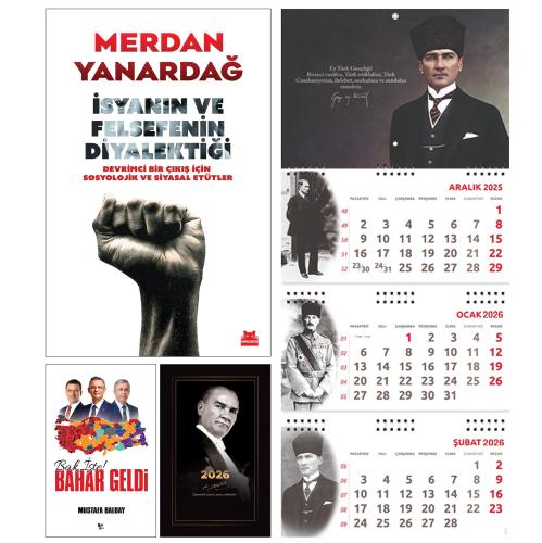 İsyanın ve Felsefenin Diyalektiği ve Bak İşte bahar Geldi - Gazi Paşa Ajanda - Gazi Duvar Takvimi