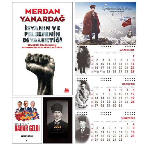 İsyanın ve Felsefenin Diyalektiği ve Bak İşte bahar Geldi - Kalpaklı Ajanda - Sakarya Duvar Takvimi