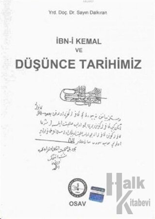 İbn-i Kemal ve Düşünce Tarihimiz