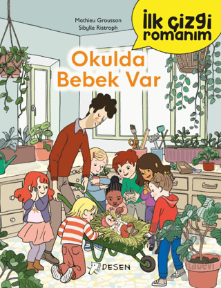 İlk Çizgi Romanım: Okulda Bebek Var - Halkkitabevi