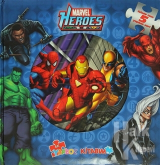 İlk Yapboz Kitabım - Marvel Heroes - Halkkitabevi