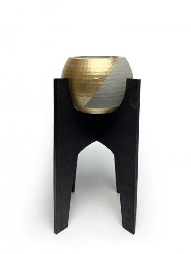 Akali Ayaklı Beton Saksı Seri 2 - Halkkitabevi