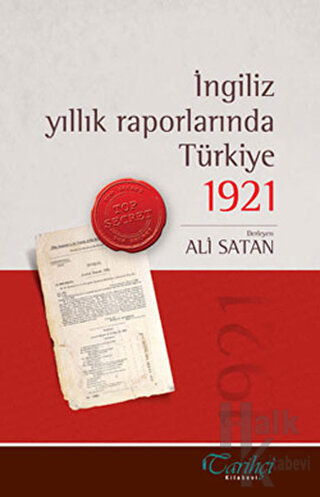 İngiliz Yıllık Raporlarında Türkiye - 1921