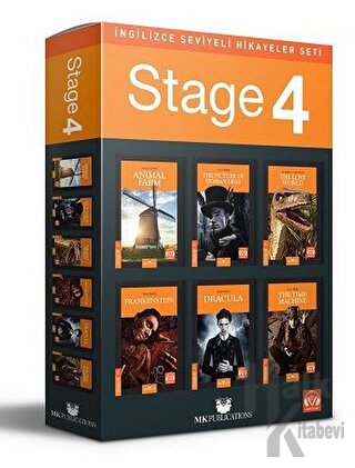 İngilizce Hikaye Seti Stage 4 (6 Kitap Takım)