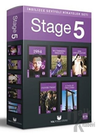İngilizce Hikaye Seti Stage 5 (5 Kitap Takım) - Halkkitabevi
