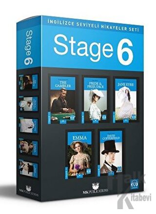 İngilizce Hikaye Seti Stage 6 (5 Kitap Takım) - Halkkitabevi