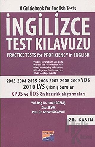 İngilizce Test Kılavuzu - Practice Tests for Proficiency in English - 