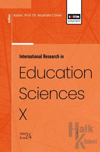 International Research in Education Sciences X - Halkkitabevi