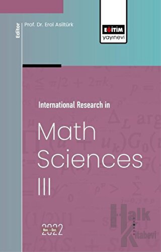 İnternational Research in Math Sciences III - Halkkitabevi