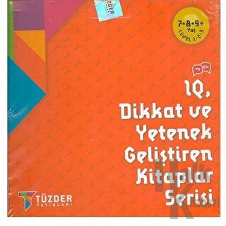 IQ Dikkat ve Yetenek Geliştiren Kitaplar Serisi (7-8-9 Yaş) (9 Kitap Takım)