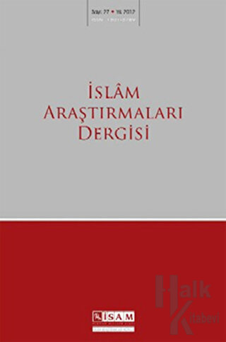 İslam Araştırmaları Dergisi 27. Sayı