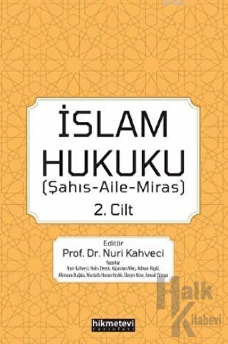 İslam Hukuku 2. Cilt - Halkkitabevi
