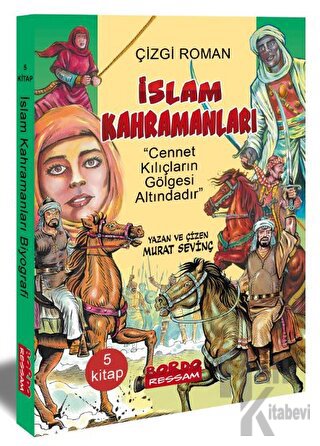 İslam Kahramanları (Çizgi Roman 5 Kitap Set)