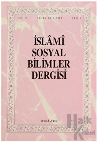İslami Sosyal Bilimler Dergisi Cilt: 2 Sayı: 1 - Halkkitabevi