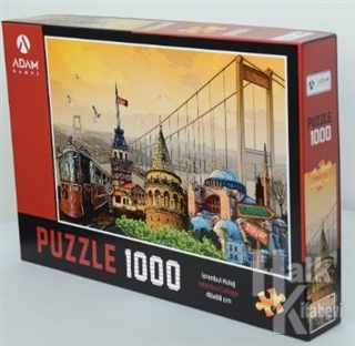 İstanbul Kolaj 1000 Parça Puzzle (48x68) - Halkkitabevi
