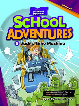 Jack’s Time Machine +CD (School Adventures 2) - Halkkitabevi