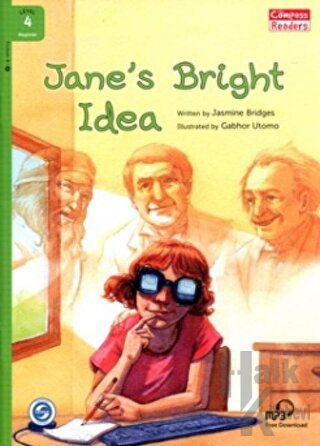 Jane’s Bright Ideas +Downloadable Audio (Compass Readers 4) A1 - Halkk