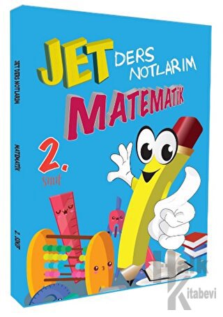 Jet Yayınevi 2. Sınıf Matematik Ders Notlarım - Halkkitabevi