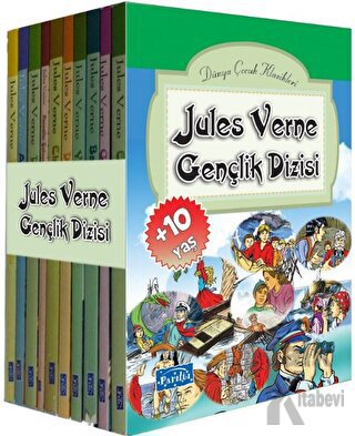 Jules Verne Gençlik Dizisi (10 Kitap Takım) - Halkkitabevi
