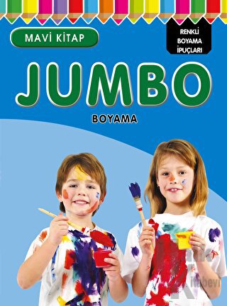 Jumbo Boyama - Mavi Kitap