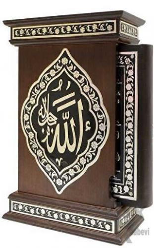 Kabeli Kaplama Gümüş Kur'an-ı Kerim (Hafız Boy) (Ciltli)