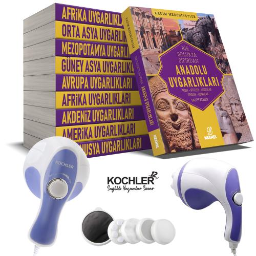 Kadim Medeniyetler Kitap Seti ve Selülit Masaj Aleti