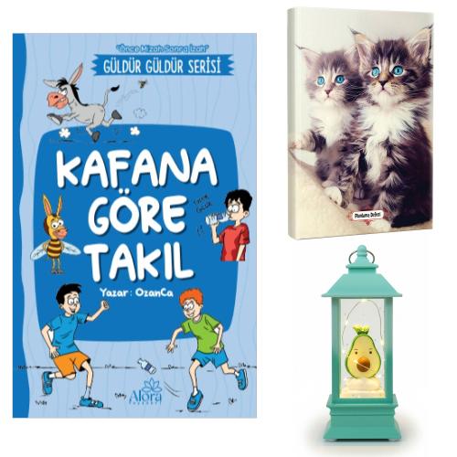 Kafana Göre Takıl - Maviş Kediler Planlama Defteri ve Avokado Fener Ti