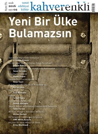 Kahverenkli Kültür Sanat Edebiyat Dergisi Sayı: 2 Ocak 2016 - Halkkita
