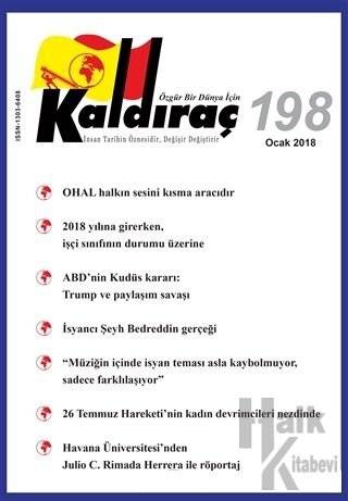 Kaldıraç Dergisi Sayı: 198 Ocak 2018 - Halkkitabevi